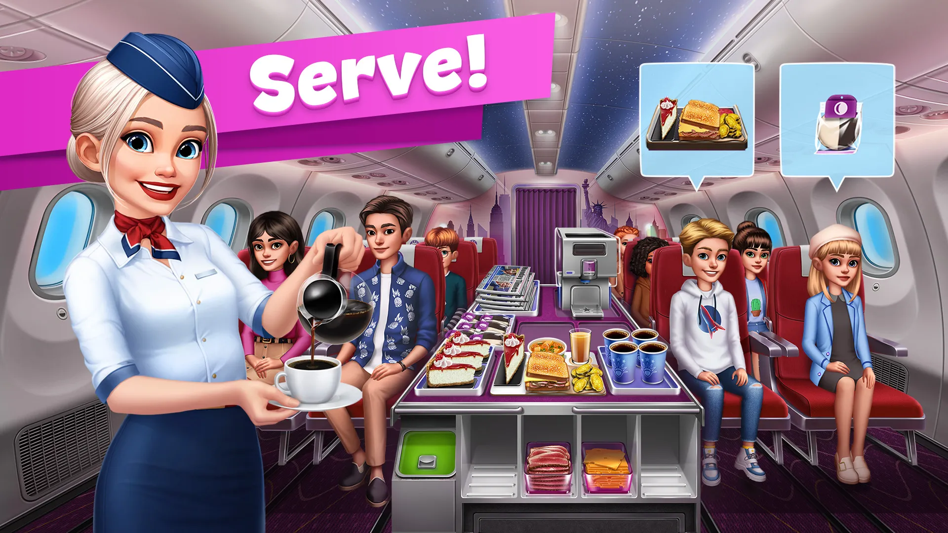 Airplane Chefs - Cooking Game | Indus Appstore | Screenshot