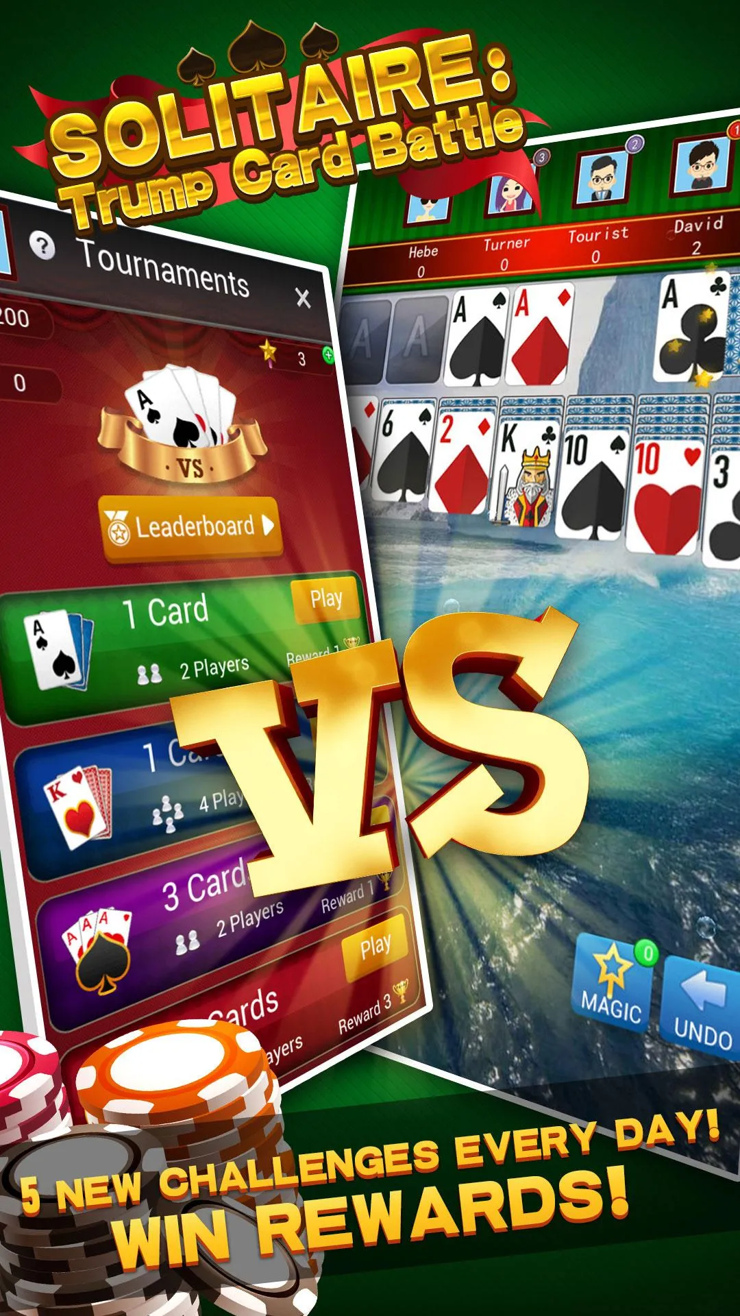 Solitaire: Trump Card Battle | Indus Appstore | Screenshot