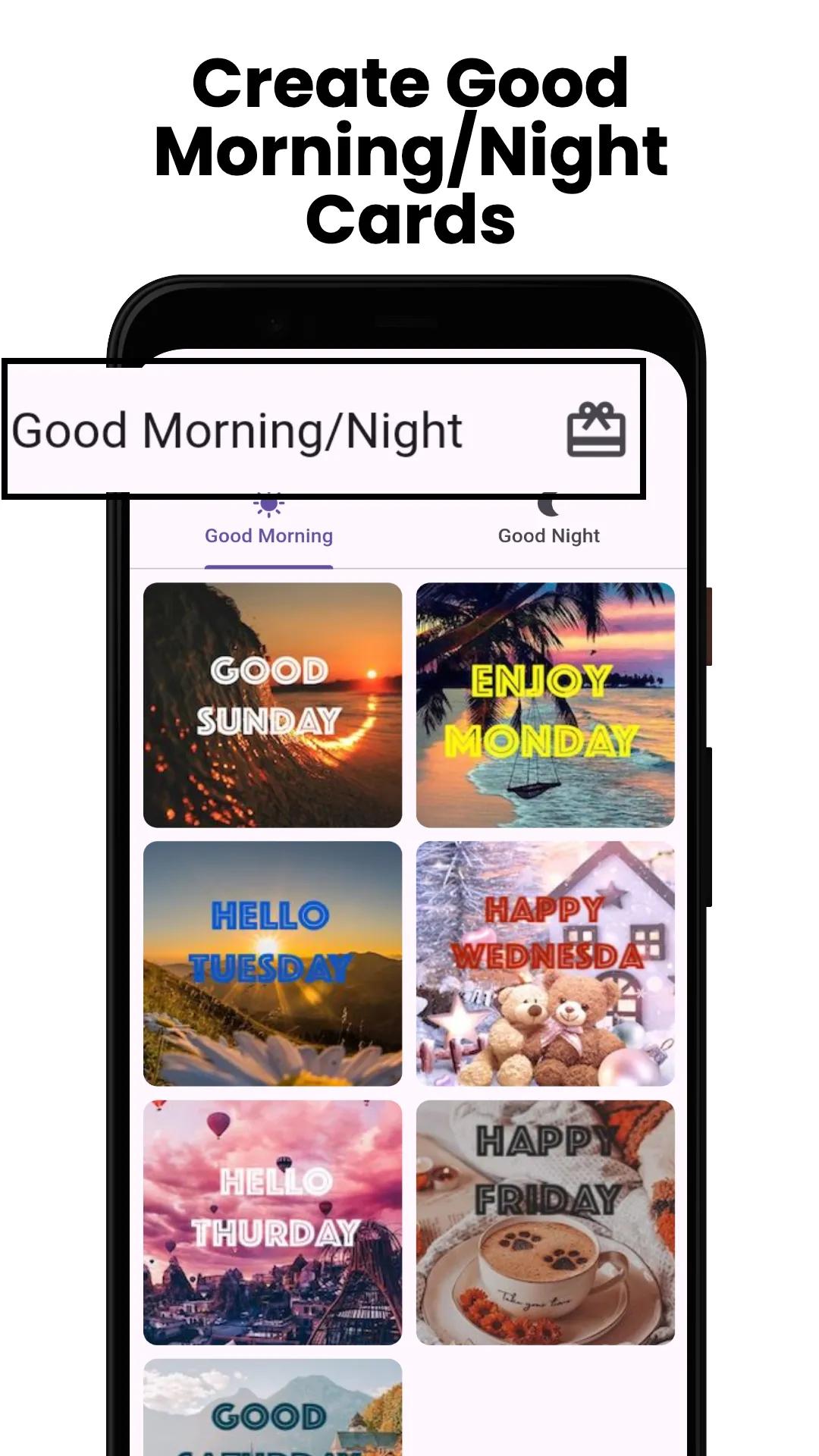 Good Morning, Night Wishes | Indus Appstore | Screenshot