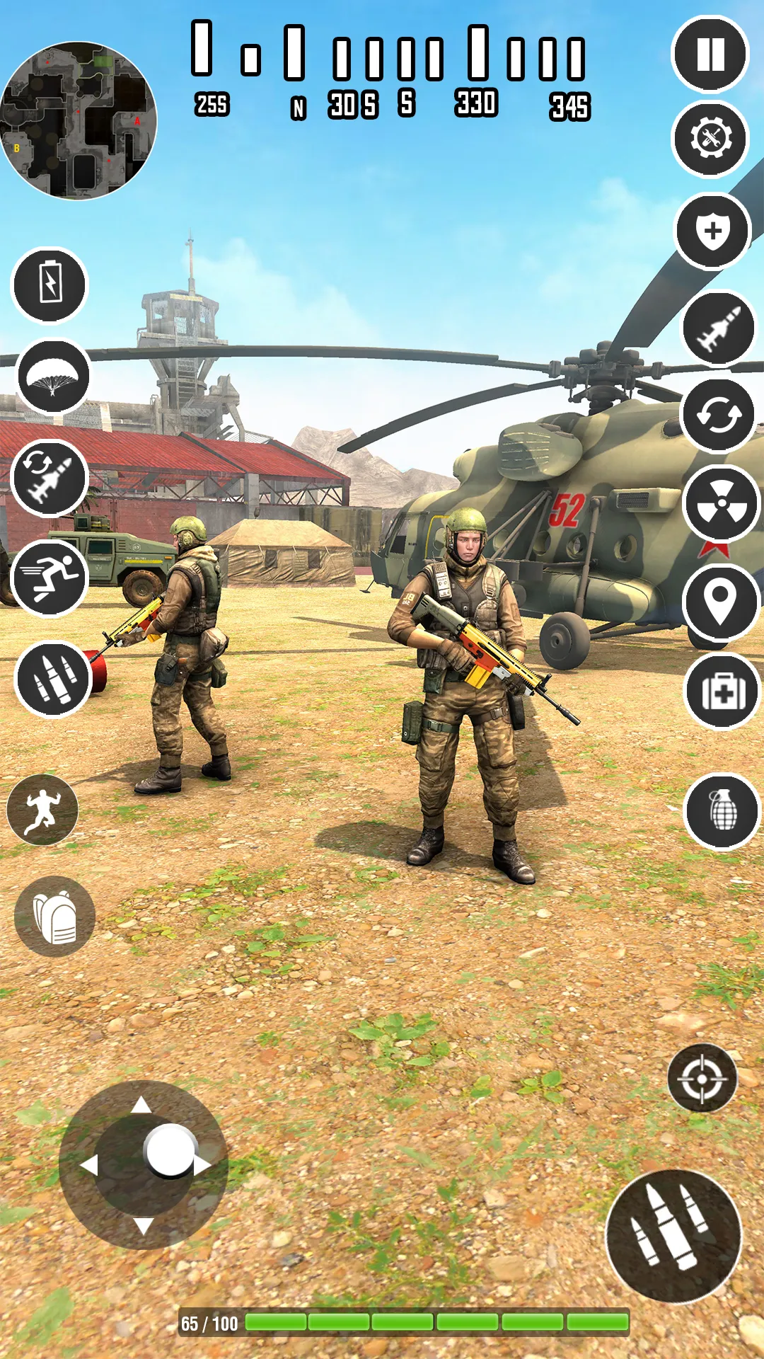 Gunship Combat: Helicopter 3D | Indus Appstore | Screenshot