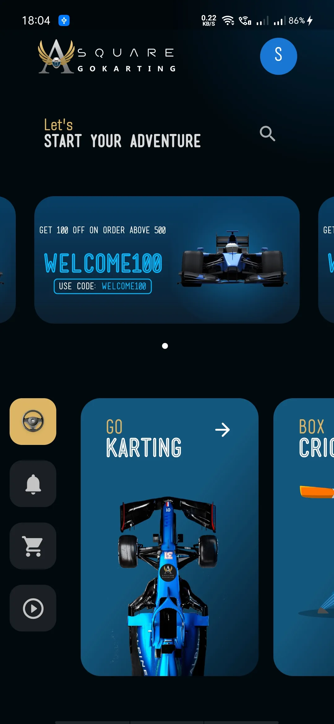 A Square Gokarting | Indus Appstore | Screenshot