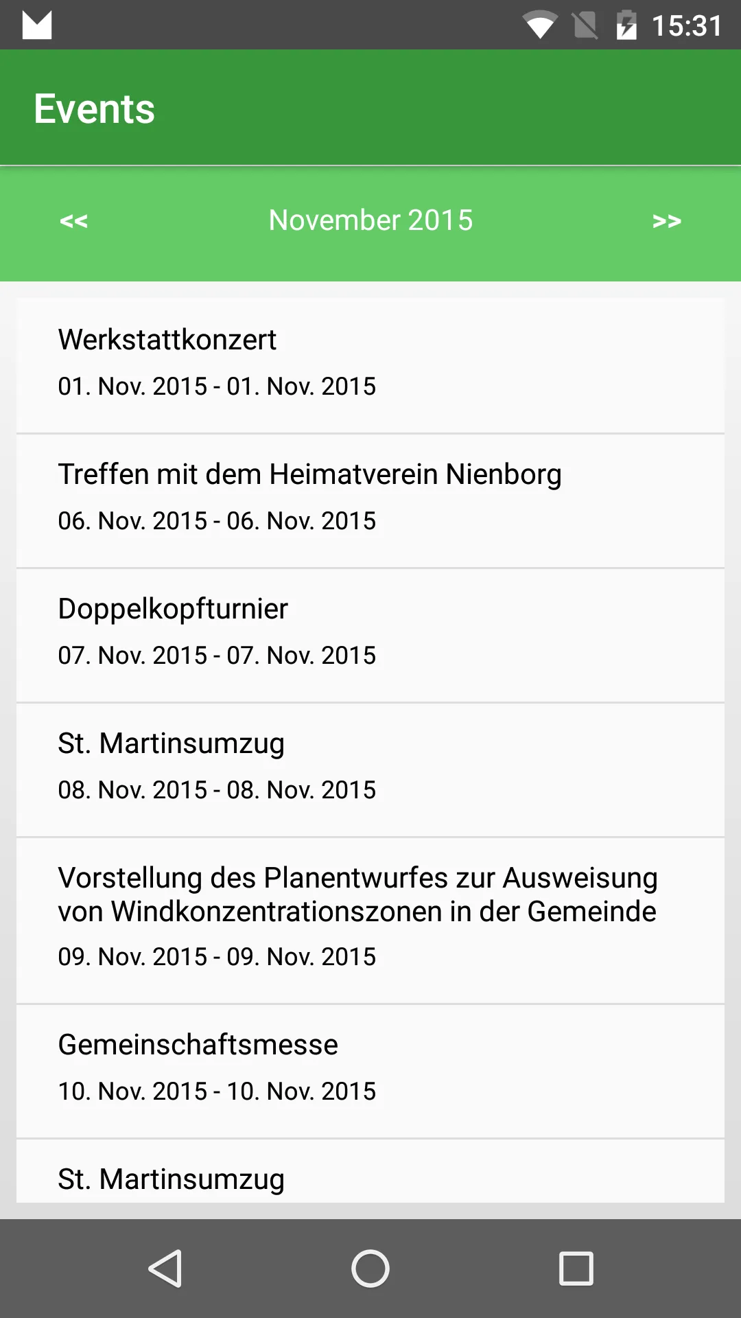 Gemeinde Heek | Indus Appstore | Screenshot