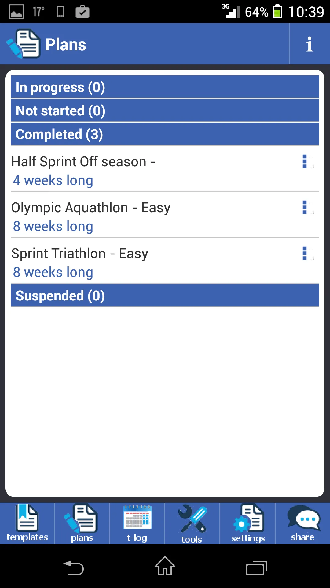 Megathlon : triathlon training | Indus Appstore | Screenshot