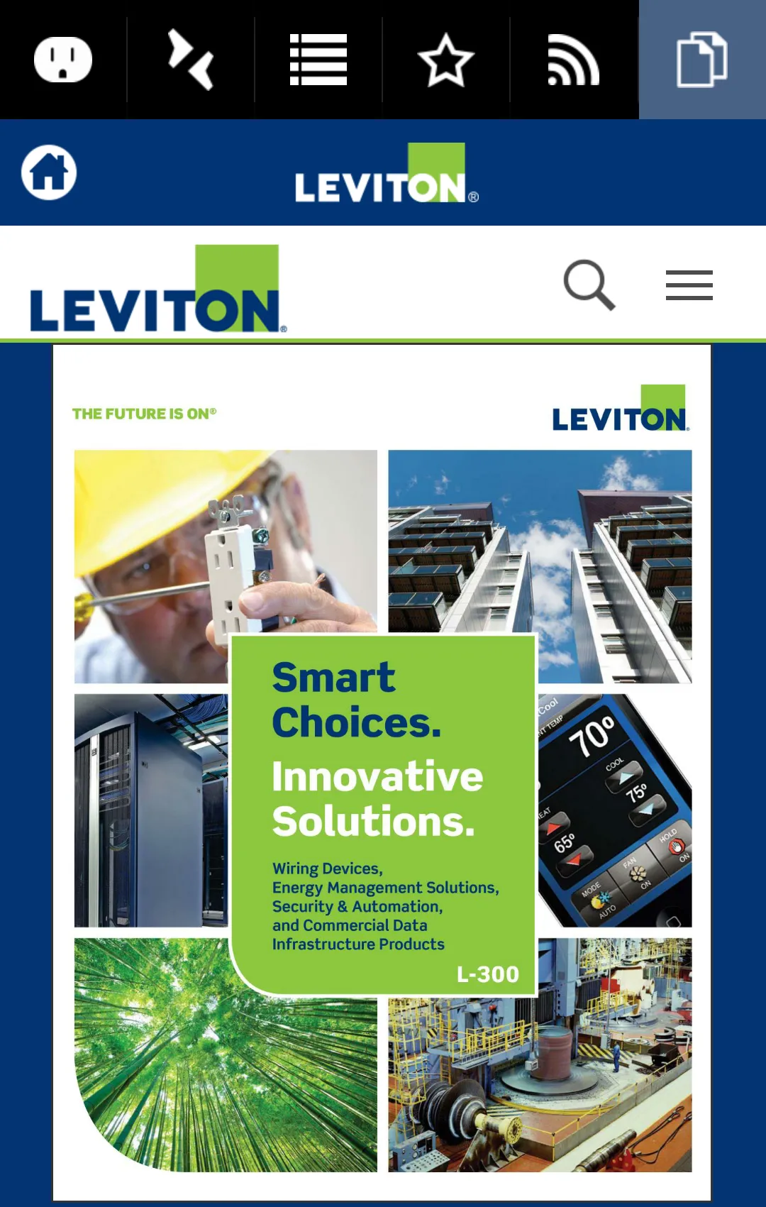 Leviton 2 Go | Indus Appstore | Screenshot