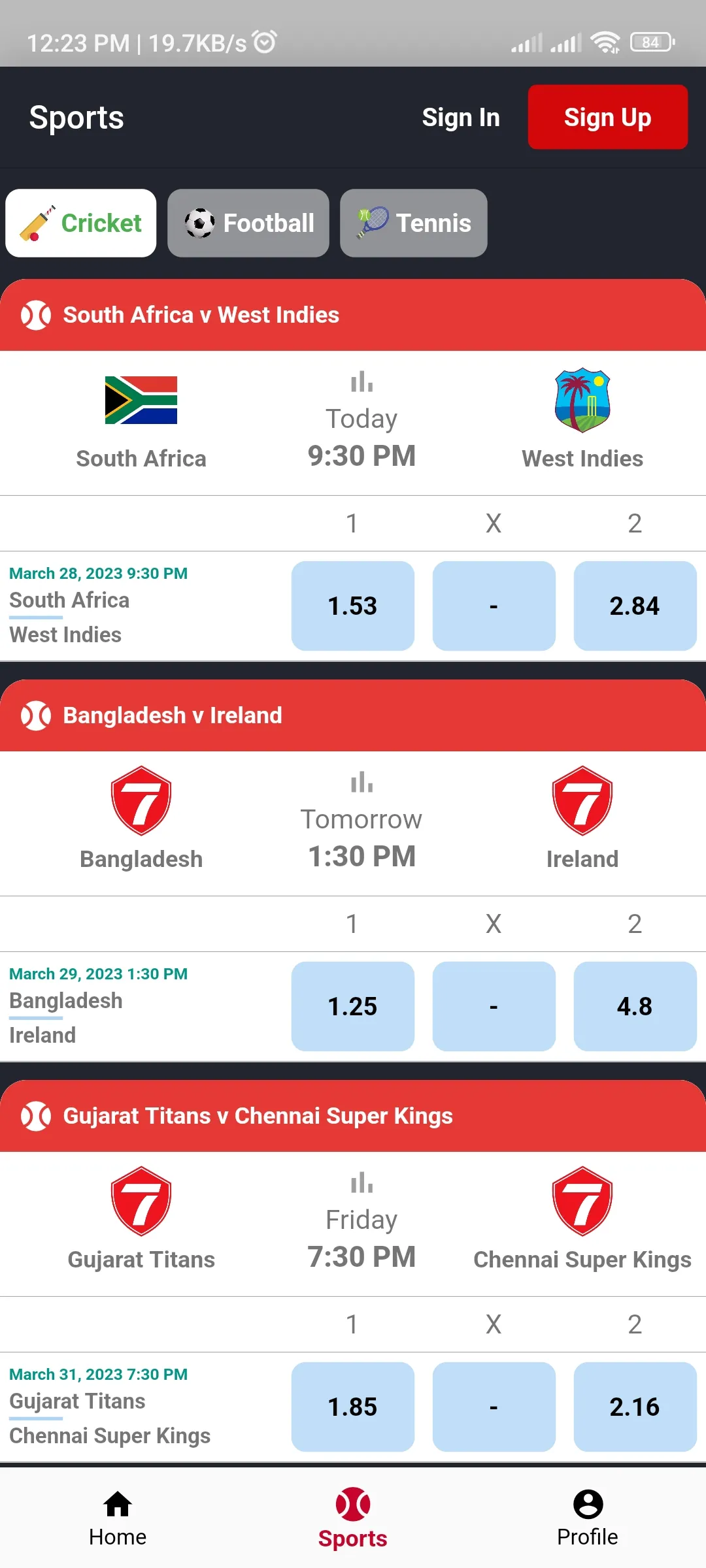 MB7 - Scorecards and News | Indus Appstore | Screenshot