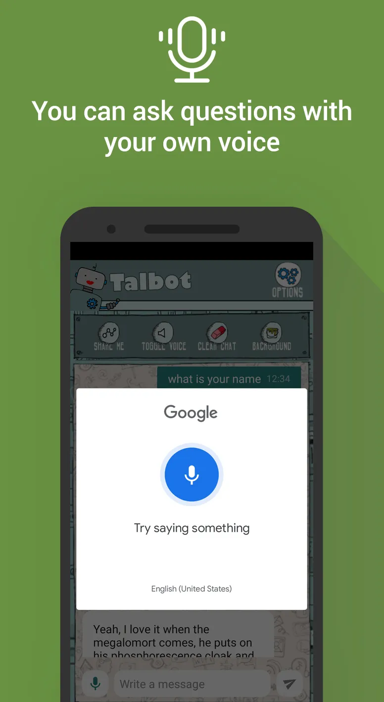 Talbot, the chatbot | Indus Appstore | Screenshot