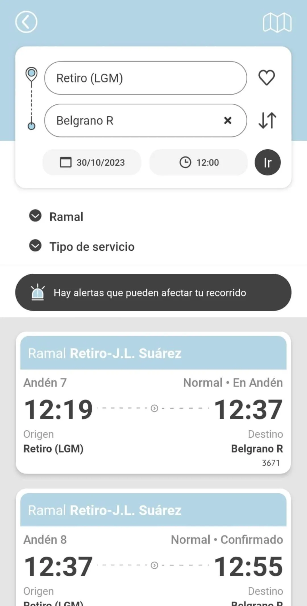 Trenes Argentinos | Indus Appstore | Screenshot