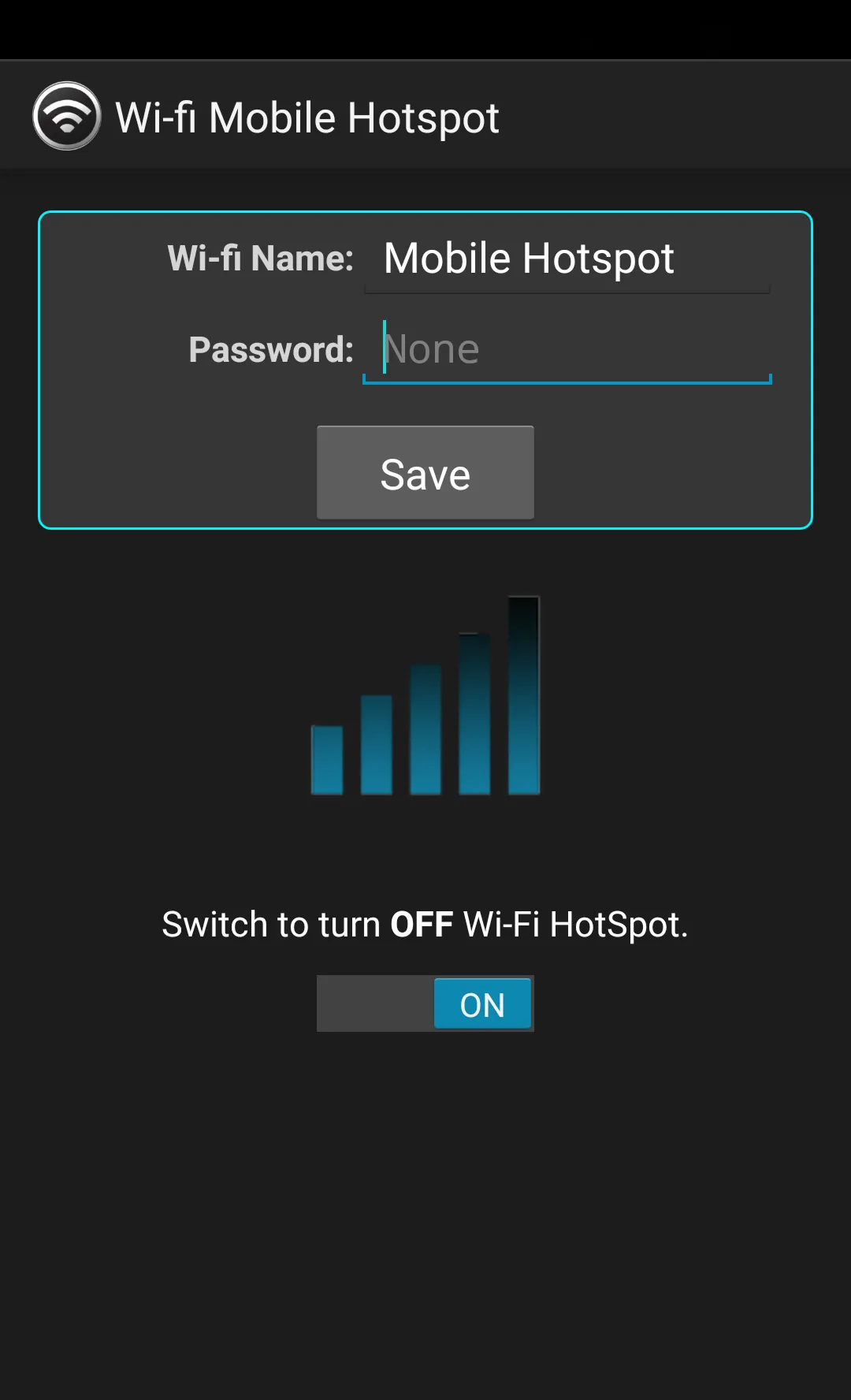 Wi-fi Mobile Hotspot | Indus Appstore | Screenshot