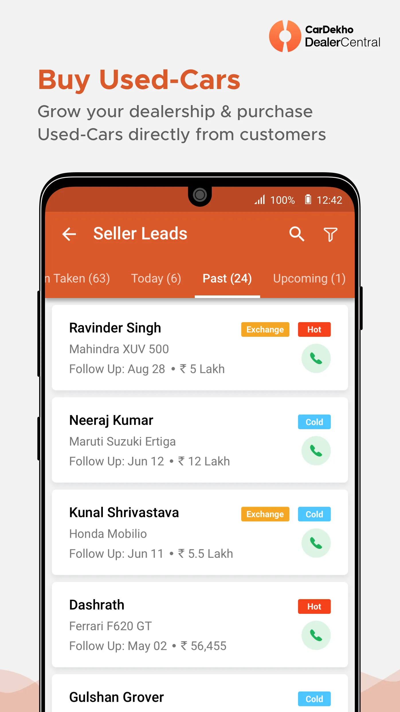 CarDekho DealerCentral | Indus Appstore | Screenshot