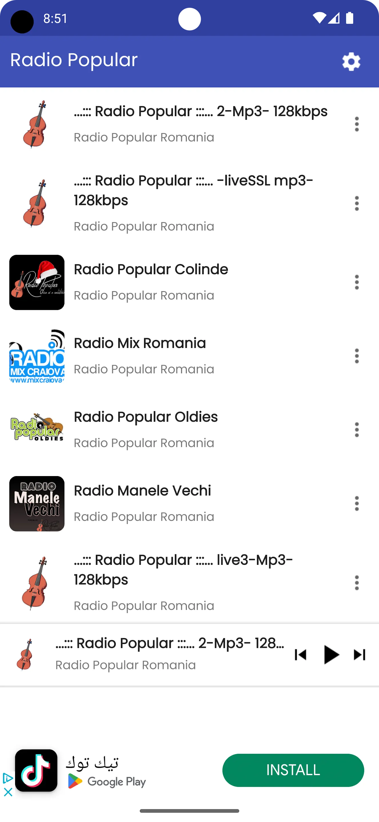 Radio Popular Romania | Indus Appstore | Screenshot