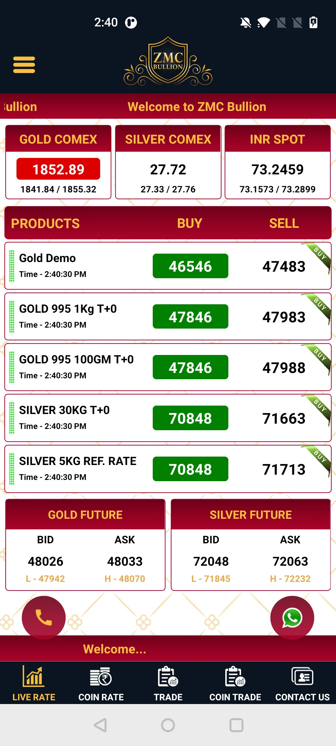 ZMC Bullion | Indus Appstore | Screenshot