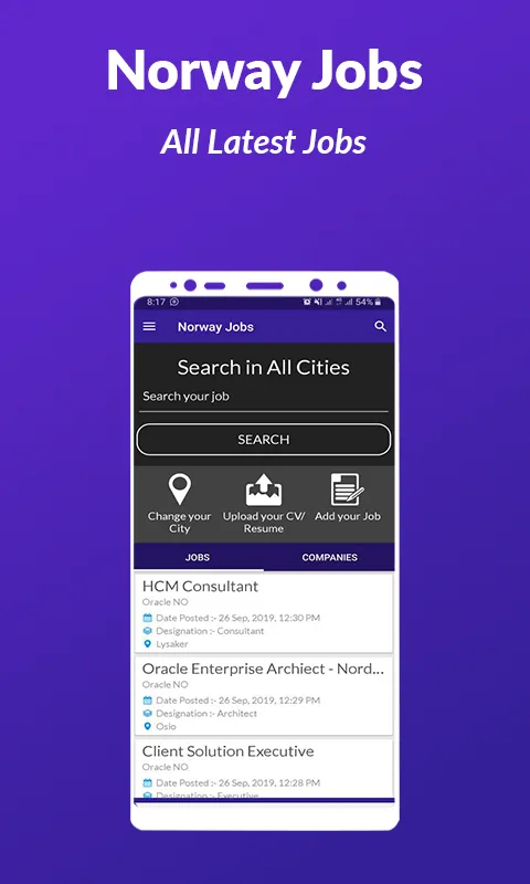 Norway Jobs | Indus Appstore | Screenshot
