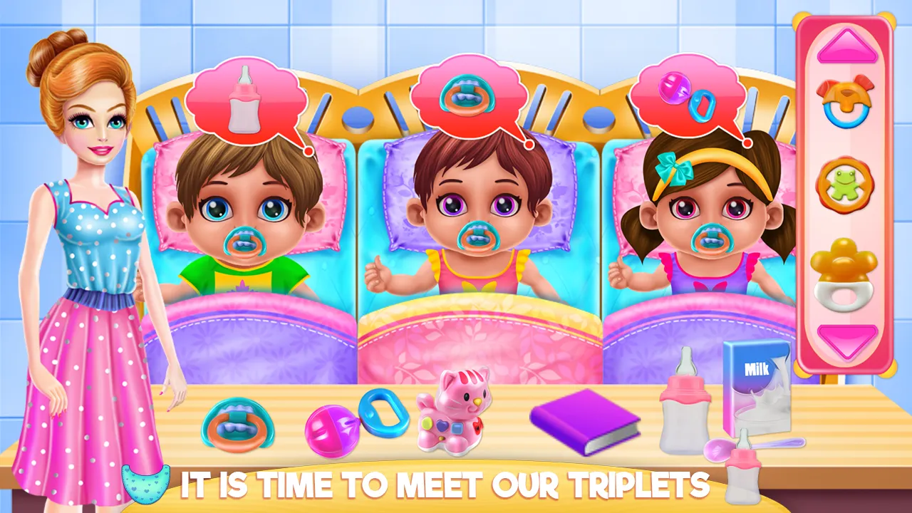 Crazy Mommy Triplets Care | Indus Appstore | Screenshot