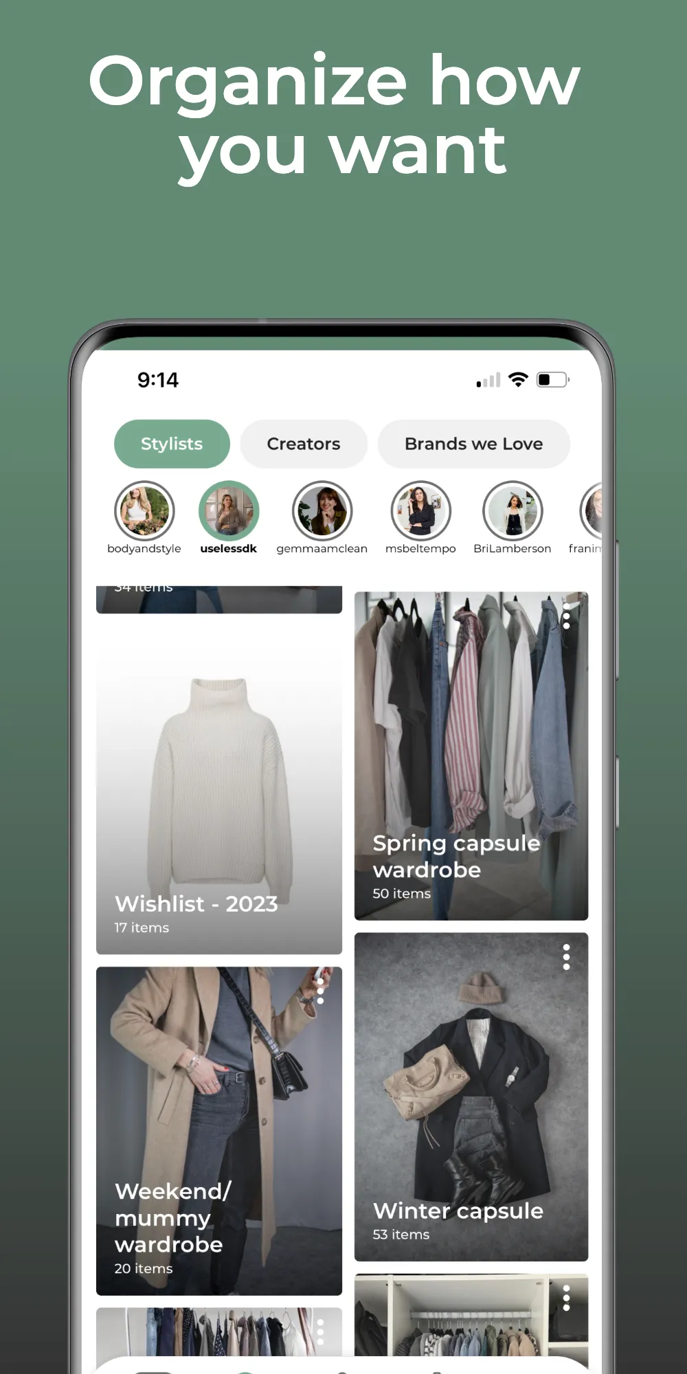 OpenWardrobe Outfit Planner ++ | Indus Appstore | Screenshot