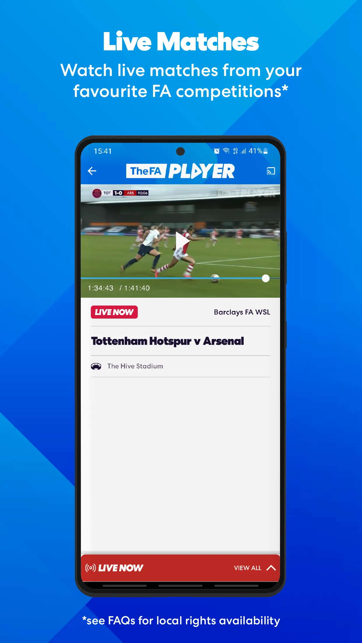 The FA Player | Indus Appstore | Screenshot