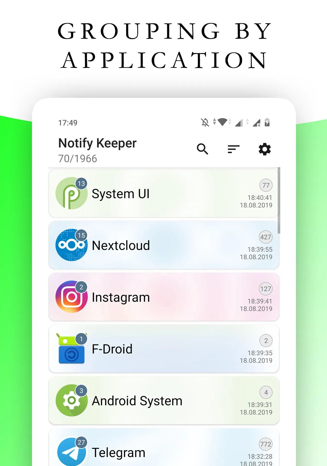 Notify Keeper | Indus Appstore | Screenshot