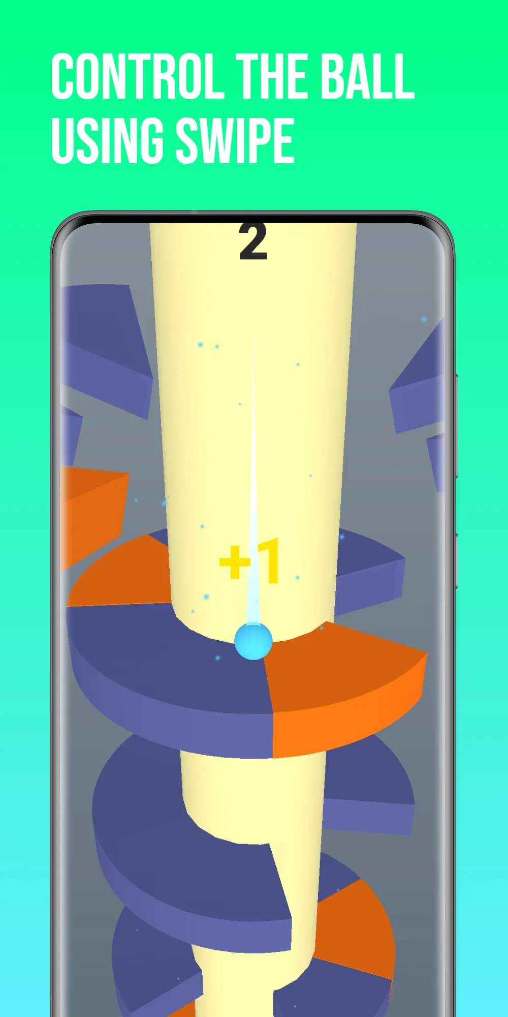 Spiral Stack Jump And Fall Bal | Indus Appstore | Screenshot