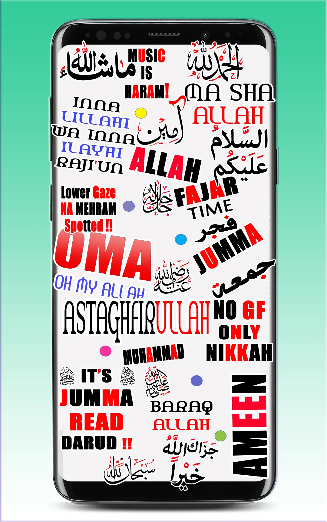 Muslim Islamic Stickers 2024 | Indus Appstore | Screenshot