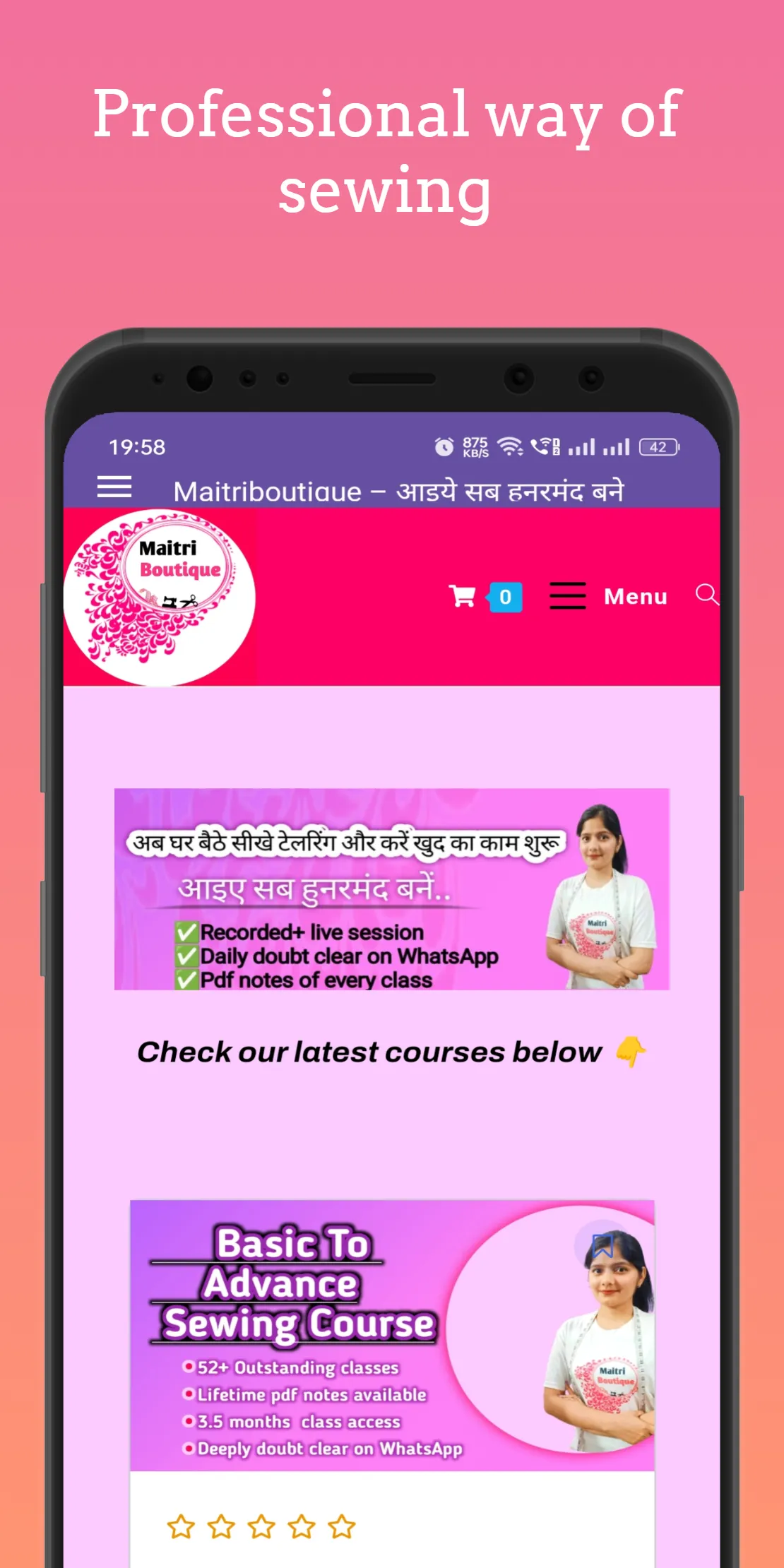 Maitri Boutique | Indus Appstore | Screenshot