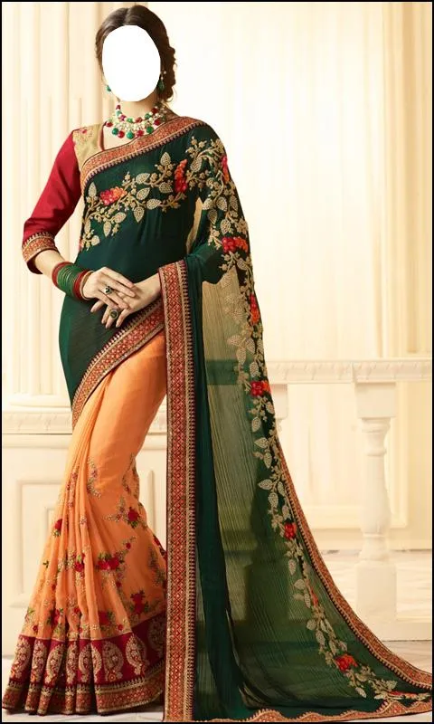 Women Fashion Chiffon Sarees | Indus Appstore | Screenshot