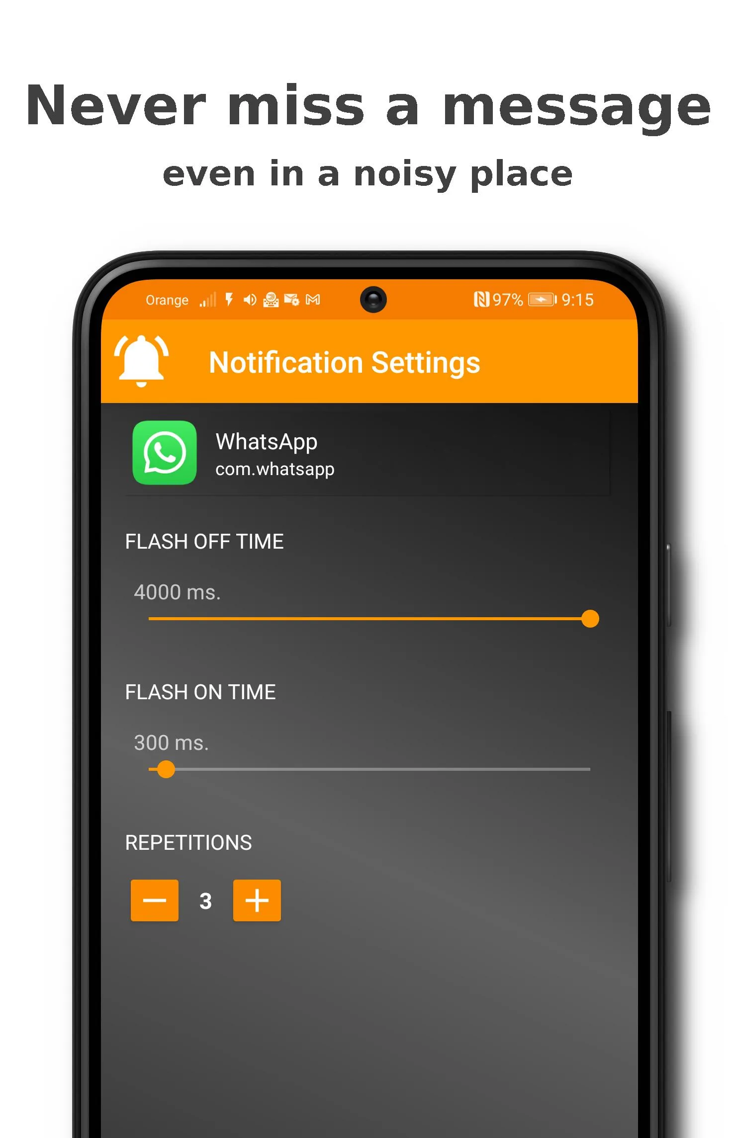 Flashlight Ringtone | Indus Appstore | Screenshot