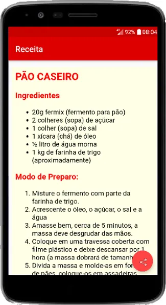 Pães e Bolos APLV | Indus Appstore | Screenshot