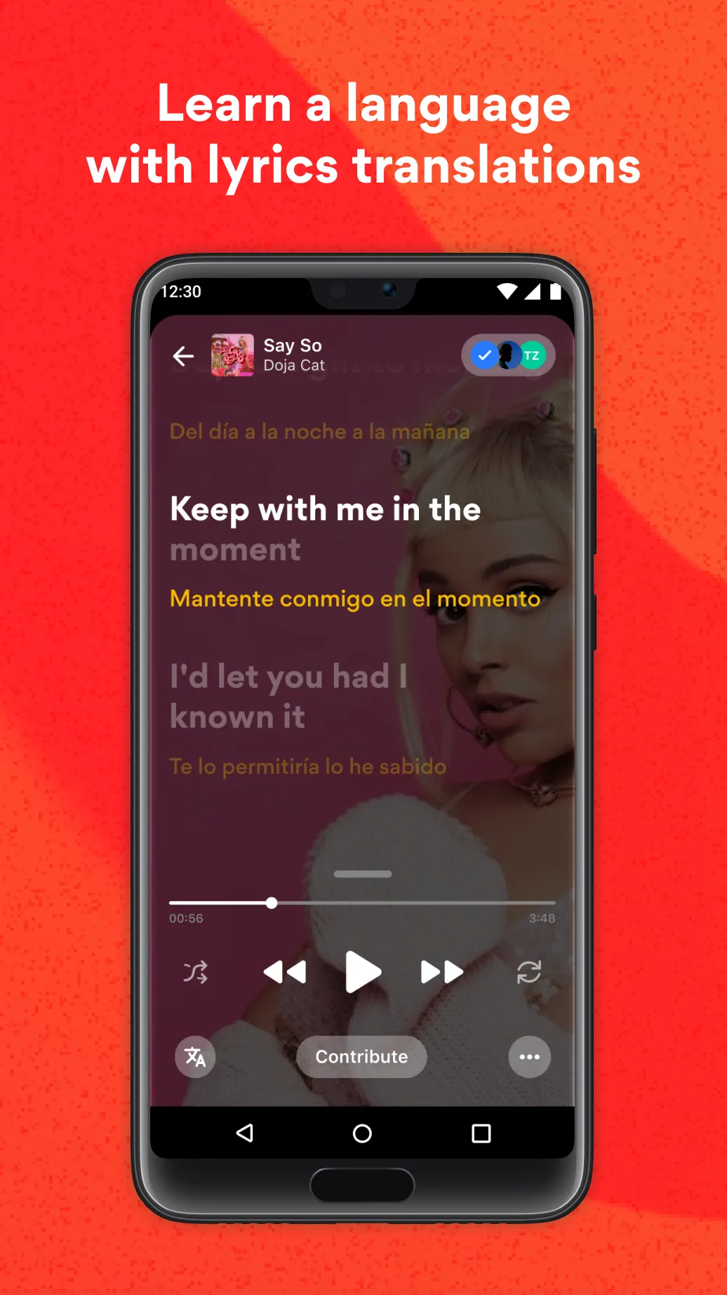 Musixmatch: lyrics finder | Indus Appstore | Screenshot