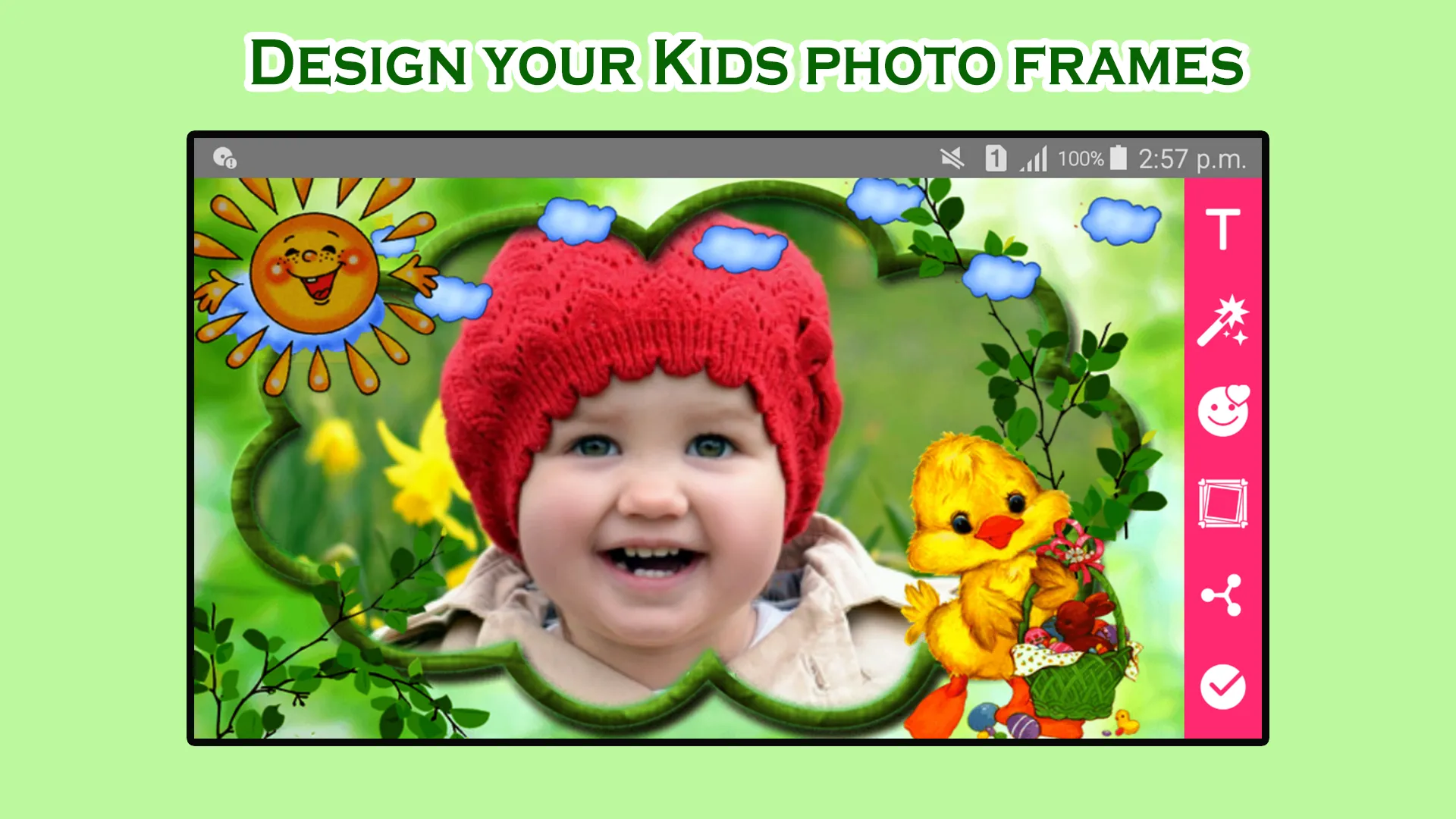 Kids Photo Frames | Indus Appstore | Screenshot