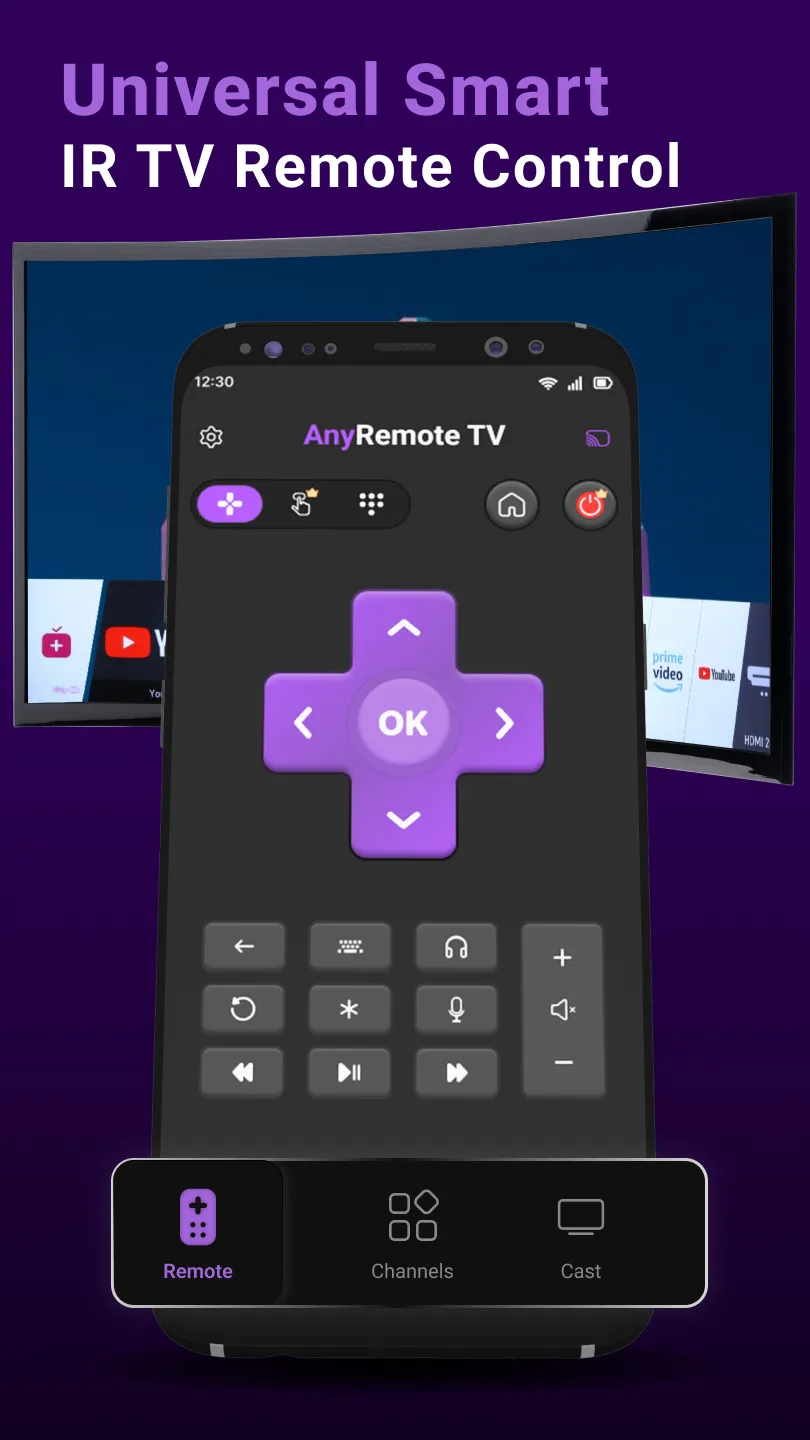 Universal TV Remote for RokuTV | Indus Appstore | Screenshot