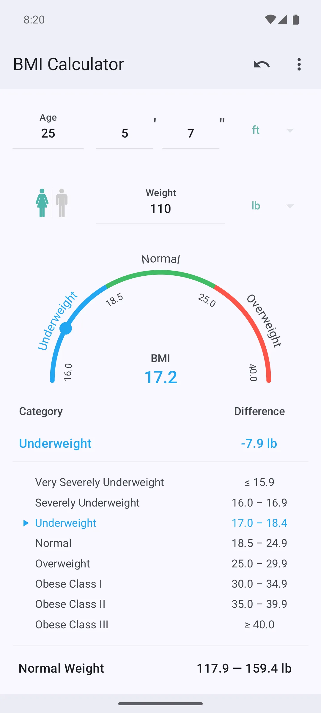 BMI Calculator | Indus Appstore | Screenshot