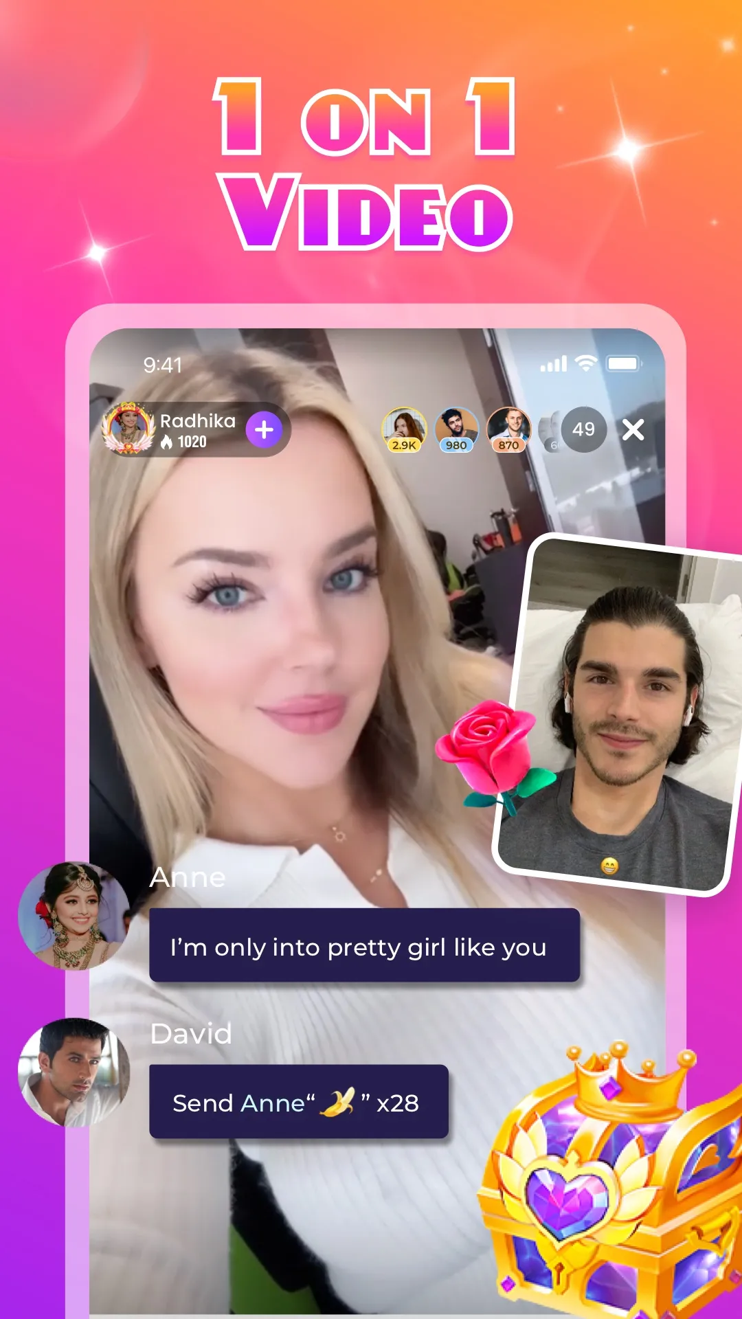 Tikko-Live Stream, Video Chat | Indus Appstore | Screenshot