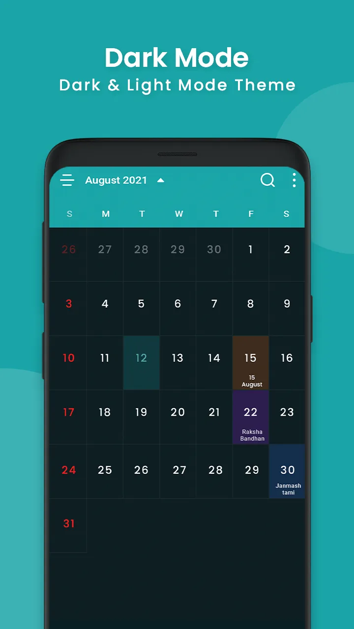 Calendar | Indus Appstore | Screenshot