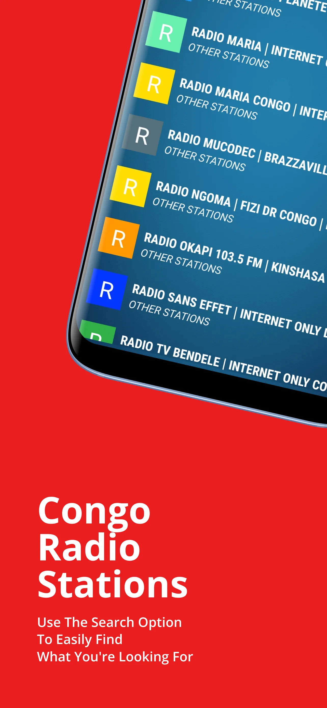 Congo Radios - Radio FM / AM | Indus Appstore | Screenshot