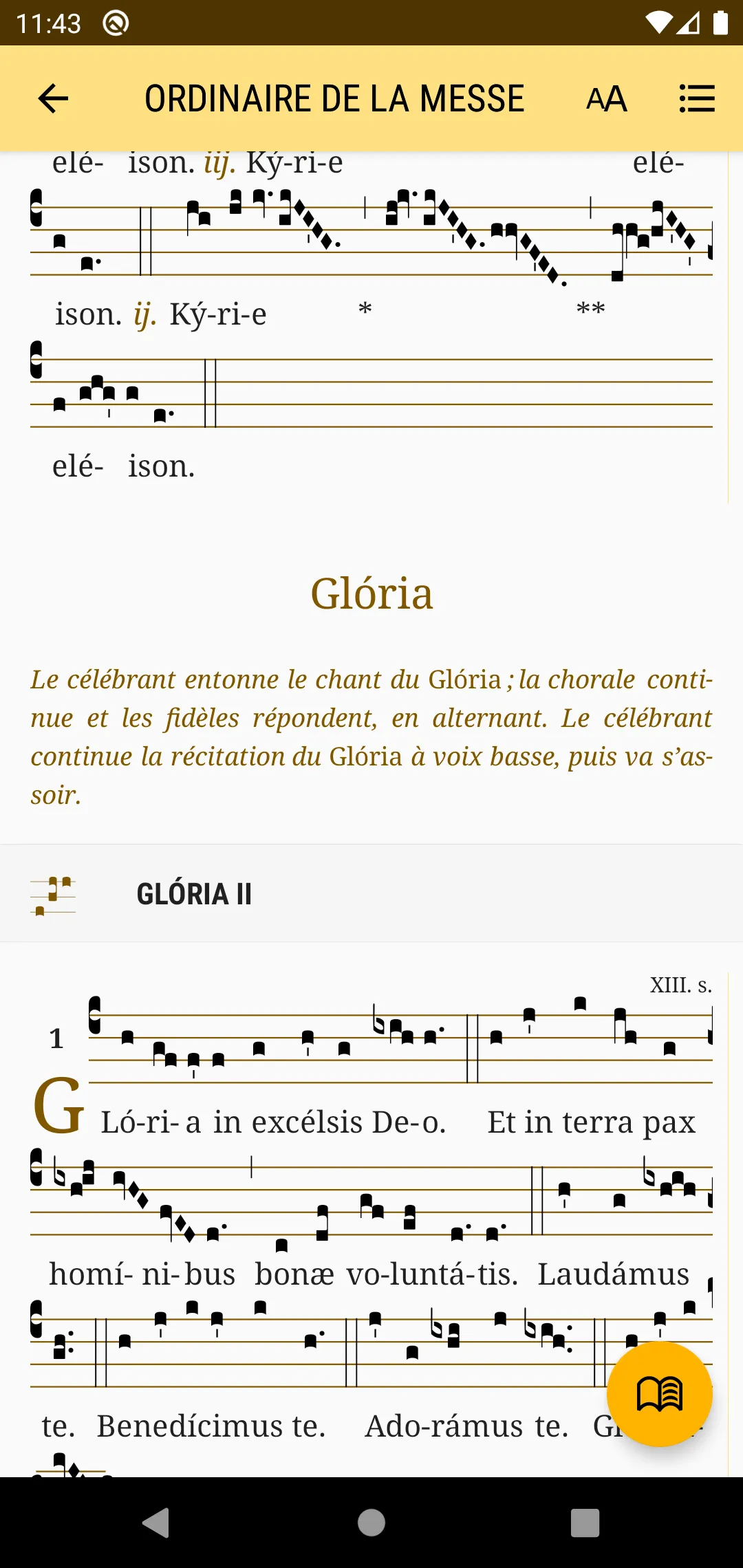 ORDO: calendrier liturgique | Indus Appstore | Screenshot