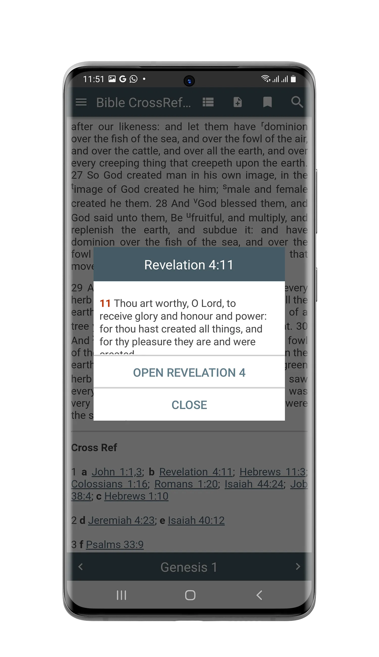 Bible Cross References | Indus Appstore | Screenshot