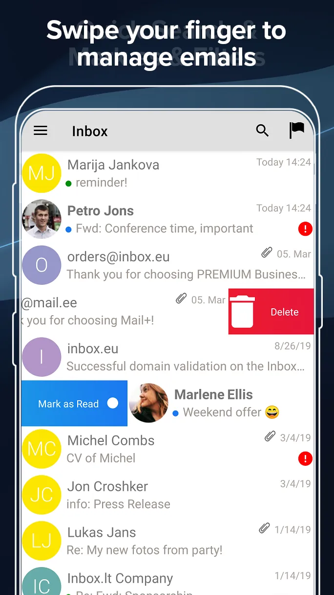 Inbox.eu - business email | Indus Appstore | Screenshot