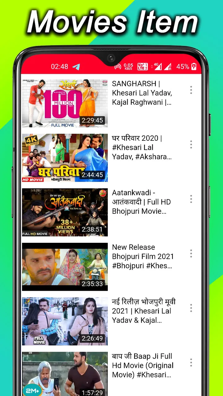 Khesari Lal Yadav All Movies | Indus Appstore | Screenshot