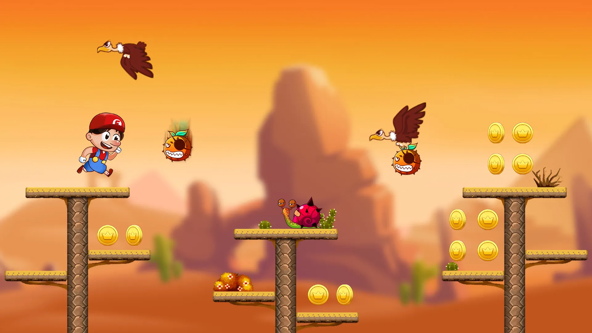 Super Bros Run: Jungle World | Indus Appstore | Screenshot