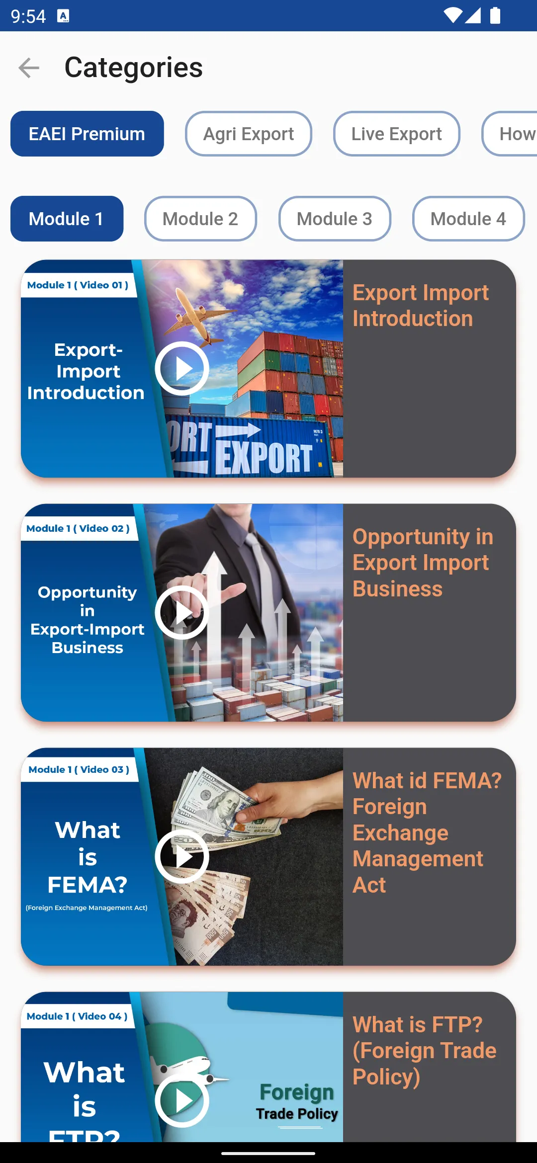 Online Exim Export Import App | Indus Appstore | Screenshot