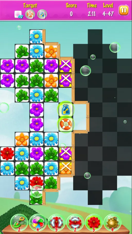 Flower Garden Match Blast | Indus Appstore | Screenshot