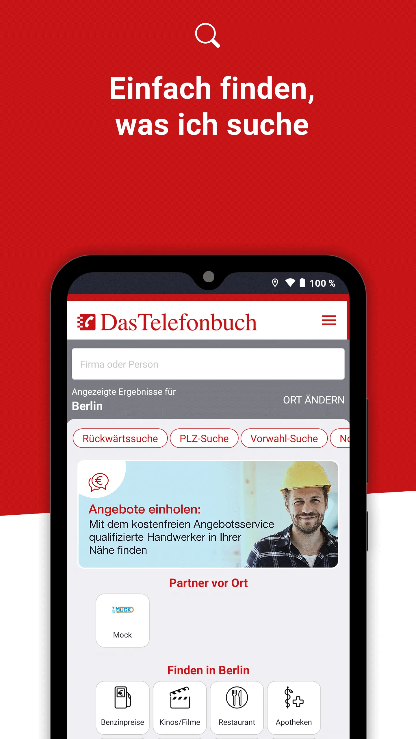 Das Telefonbuch | Indus Appstore | Screenshot