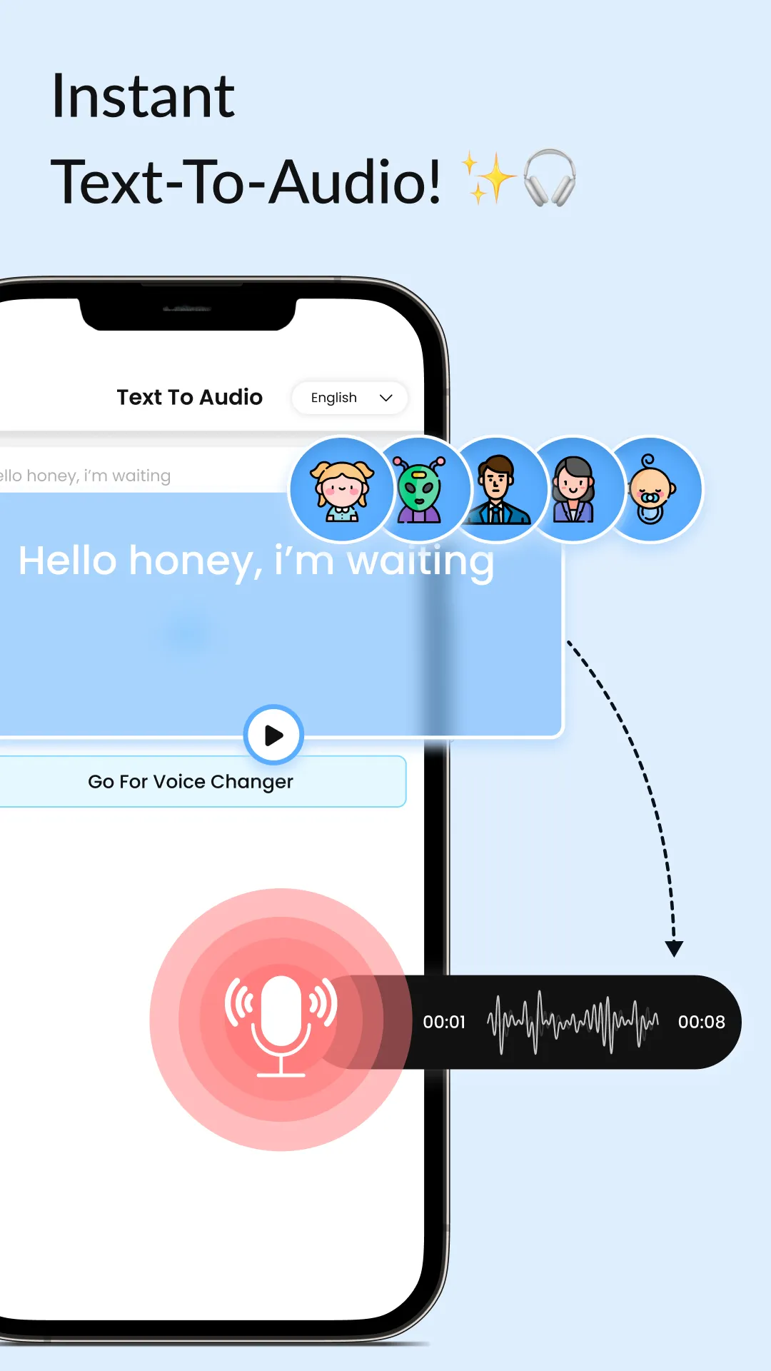 AI Voice Changer: Prank Sounds | Indus Appstore | Screenshot