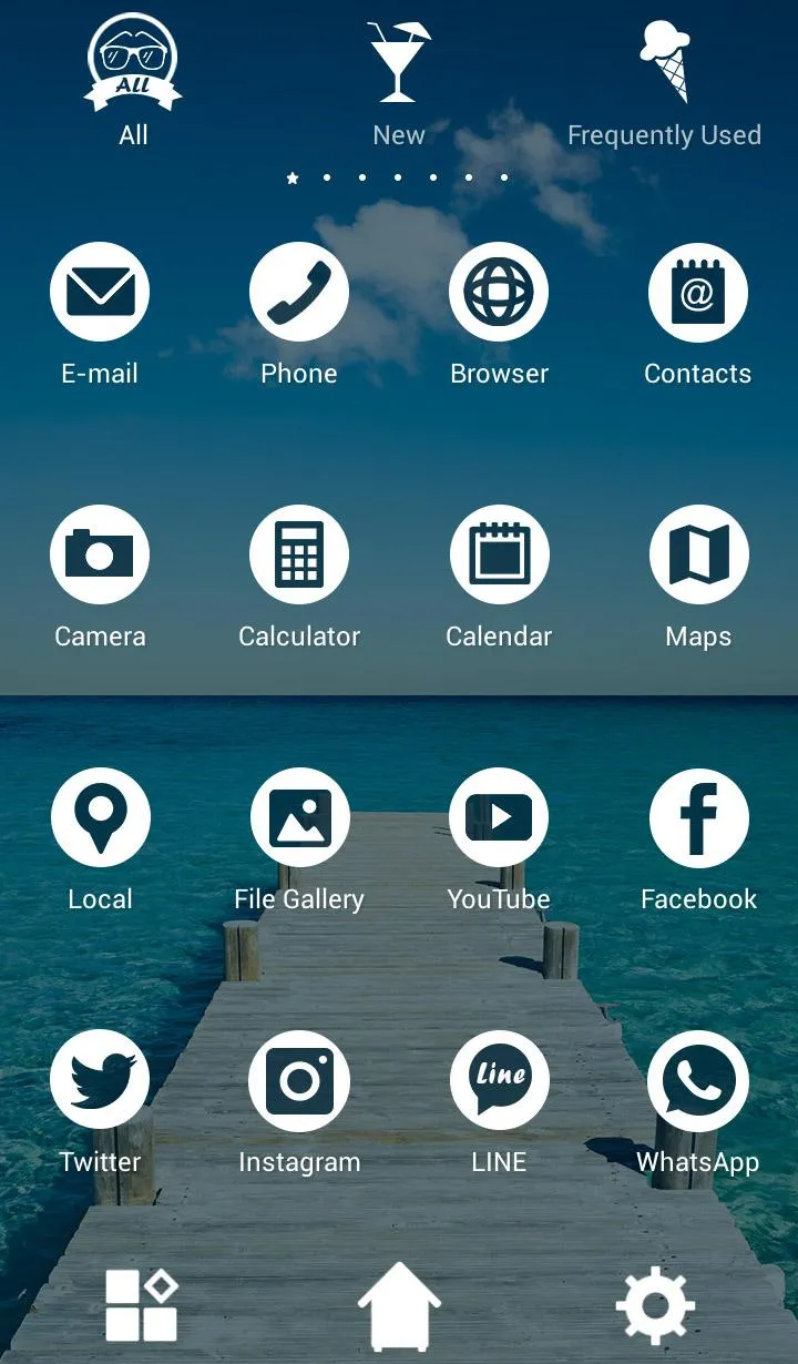 Dock to the Sea Theme | Indus Appstore | Screenshot