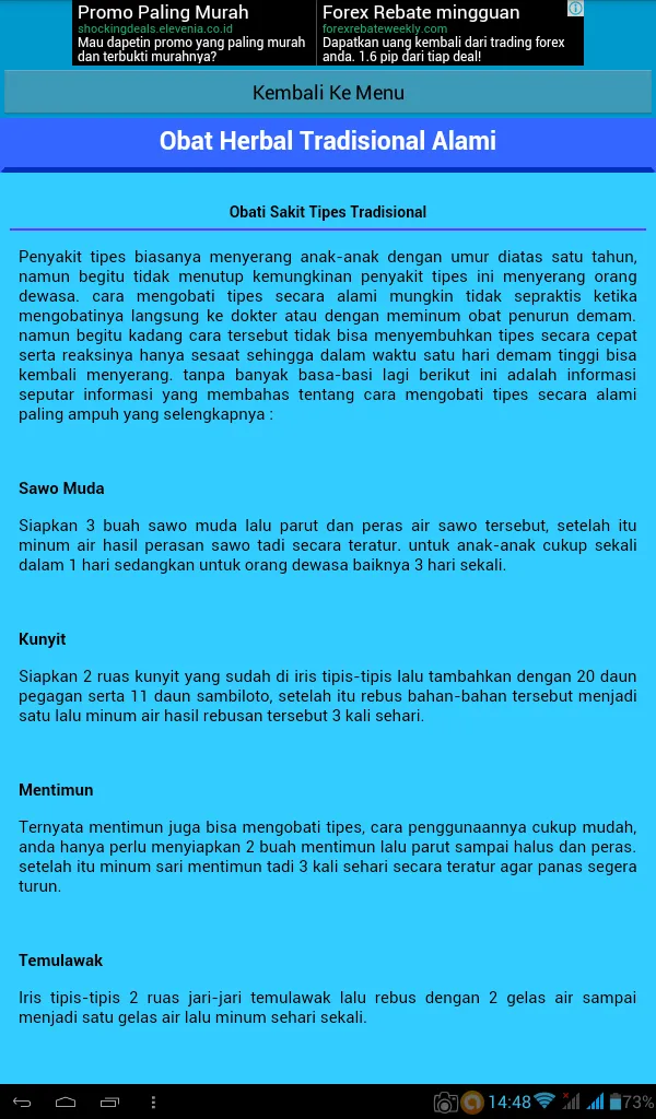 Obat Herbal Tradisional Alami | Indus Appstore | Screenshot