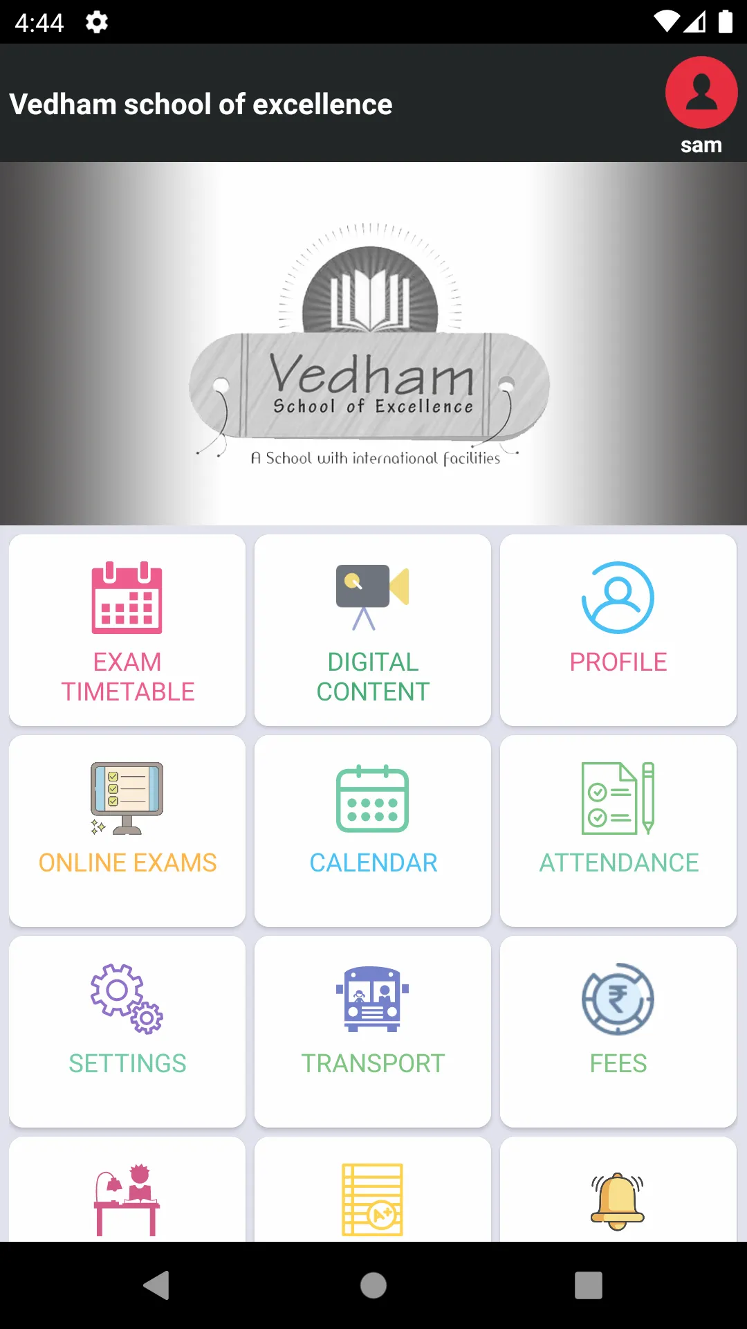 Vedham school Parent App | Indus Appstore | Screenshot