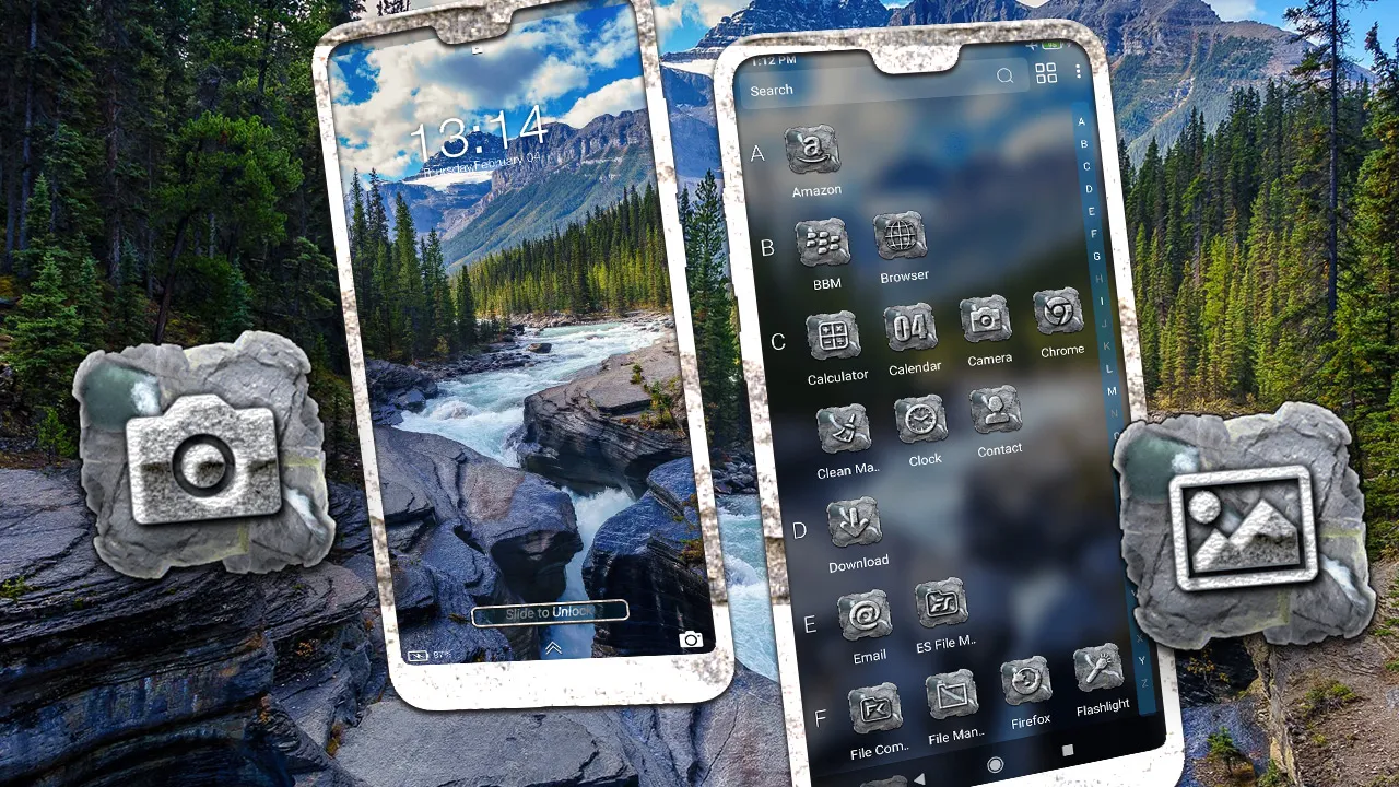 Mountain River Theme | Indus Appstore | Screenshot