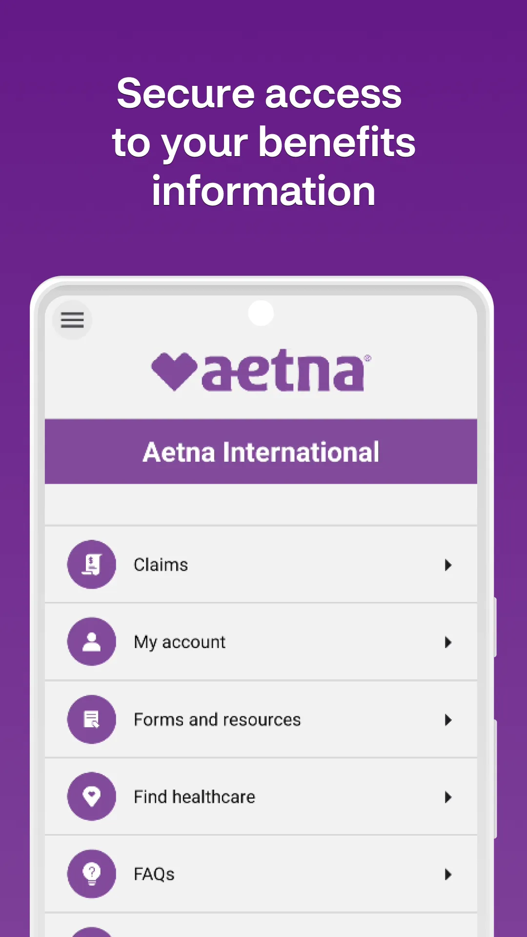 Aetna International | Indus Appstore | Screenshot