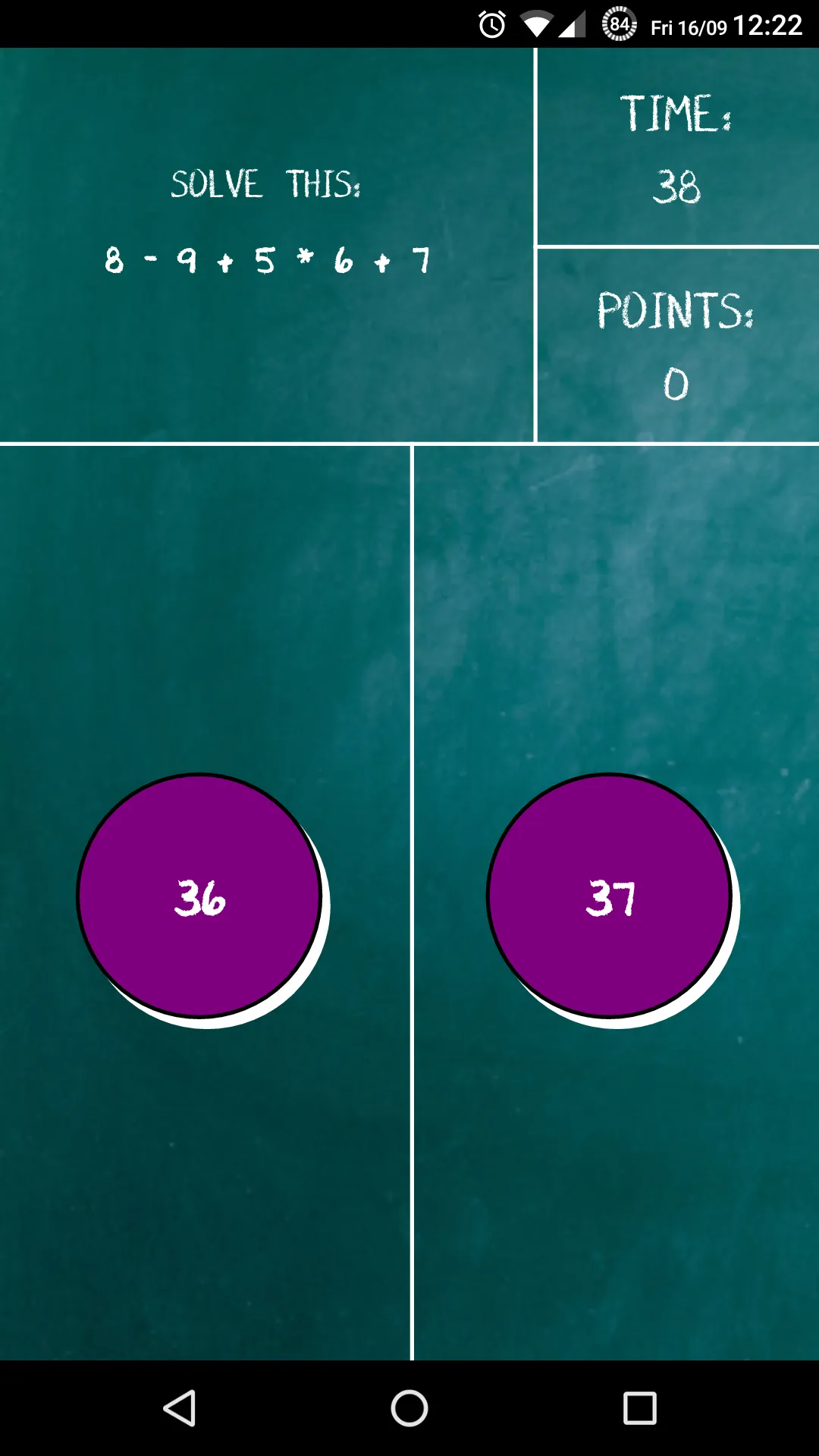 40 Seconds Math | Indus Appstore | Screenshot