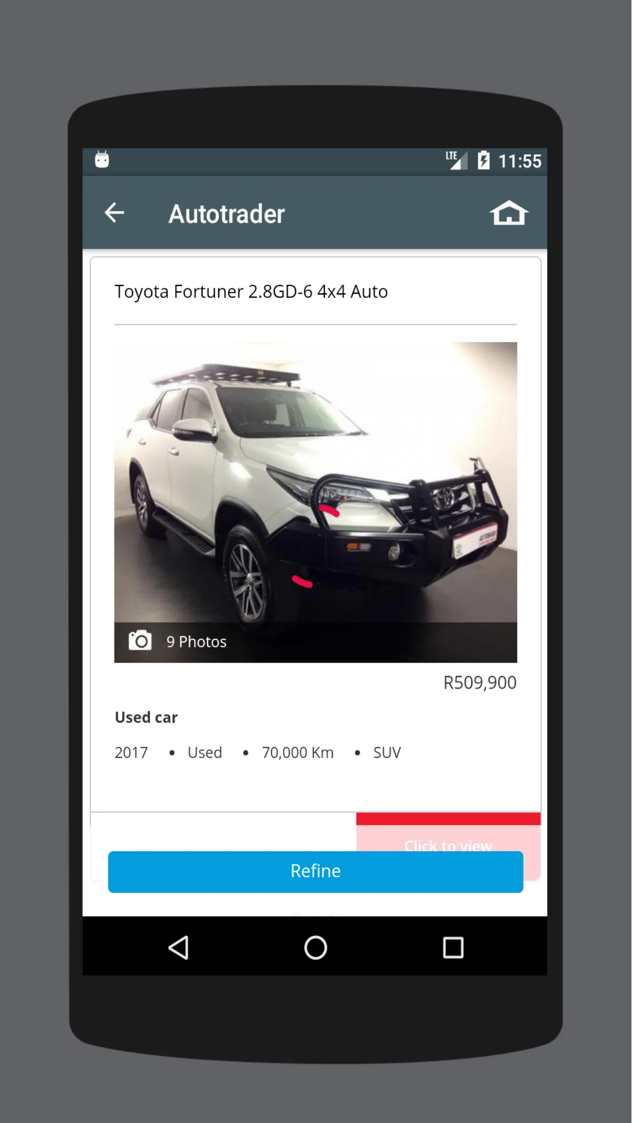 Used Cars South Africa | Indus Appstore | Screenshot