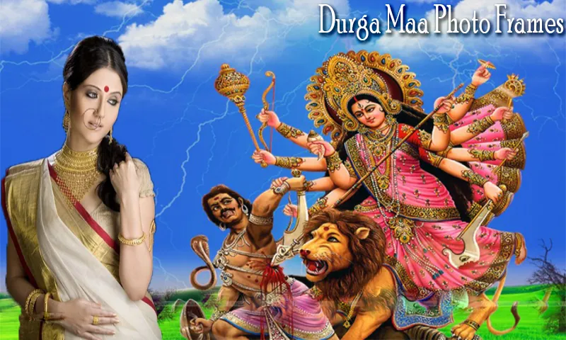 Durga Mata Photo Frames 2020 | Indus Appstore | Screenshot